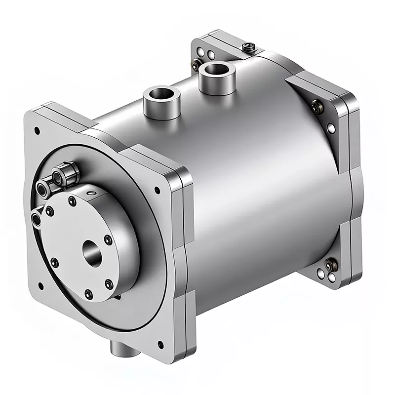 Oliegekoelde motor met lage temperatuur